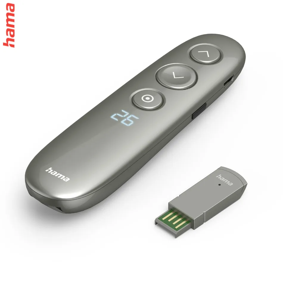 Hama bezdrôtový virtuálny prezentér Spot-Pointer V2, softvér, microSD karta