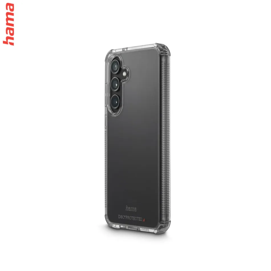 Hama Extreme Protect, kryt pro Samsung Galaxy S24, materiál D3O®, nežloutne, průhledný