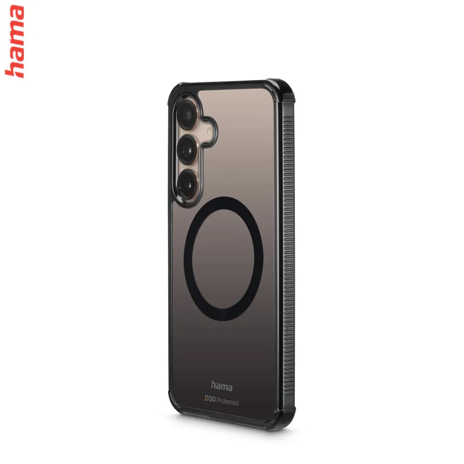 Hama Extreme Protect, kryt pre Samsung Galaxy S25, magnetický, D3O®, čierny