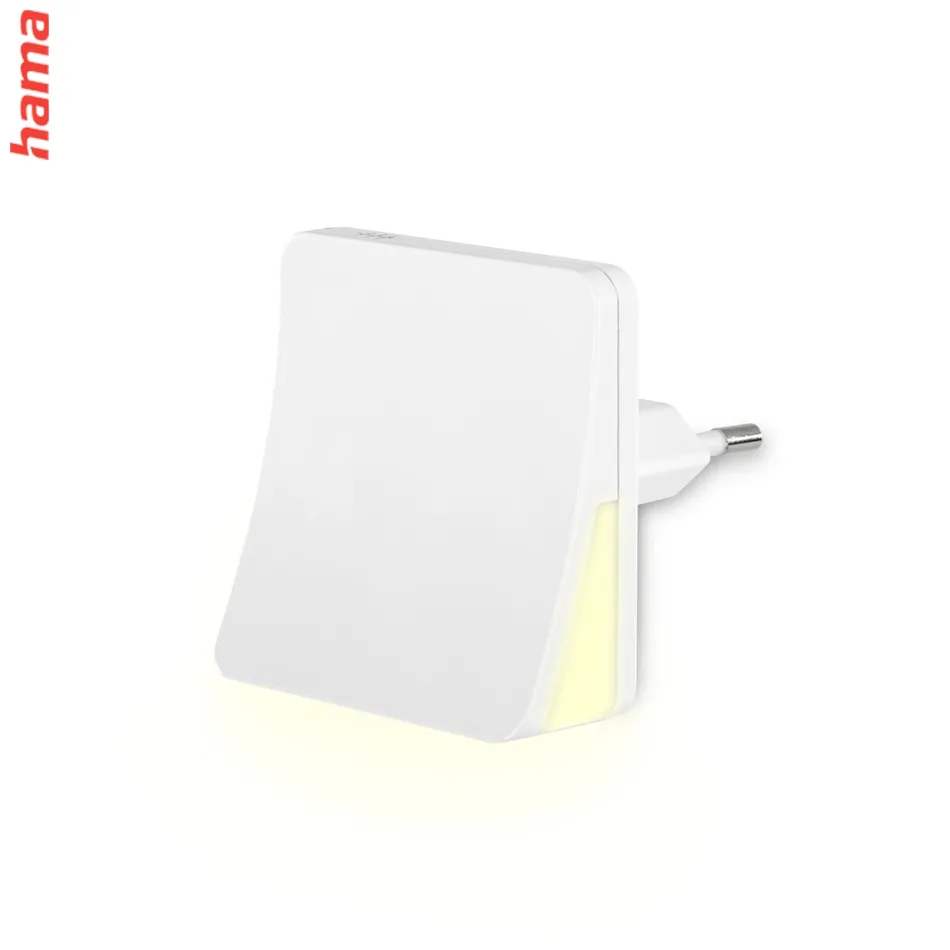 Hama DayNight Sensor, nočné/orientačné LED svetlo, do zásuvky, automatické zapnutie/vypnutie