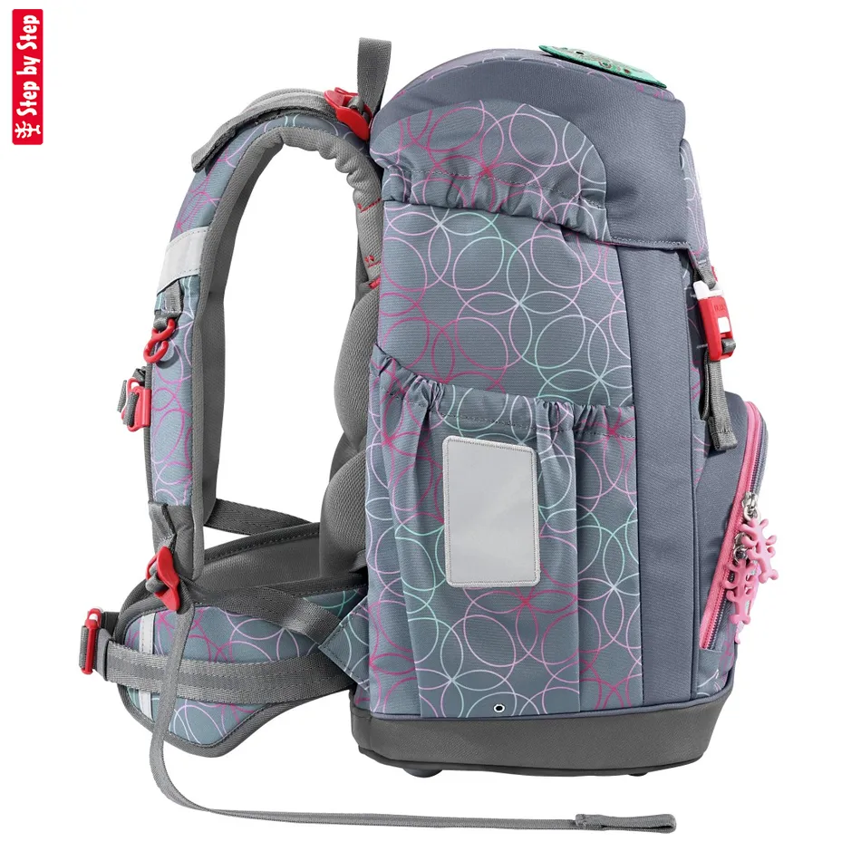 Školský ruksak Step by Step GRADE Glitter Heart Hazle, AGR certifikát