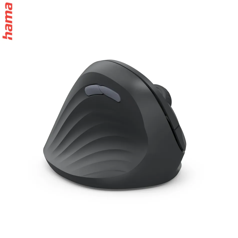 Hama vertikálna ergonomická bezdrôtová myš EWM-500L, pre ľavákov, čierna