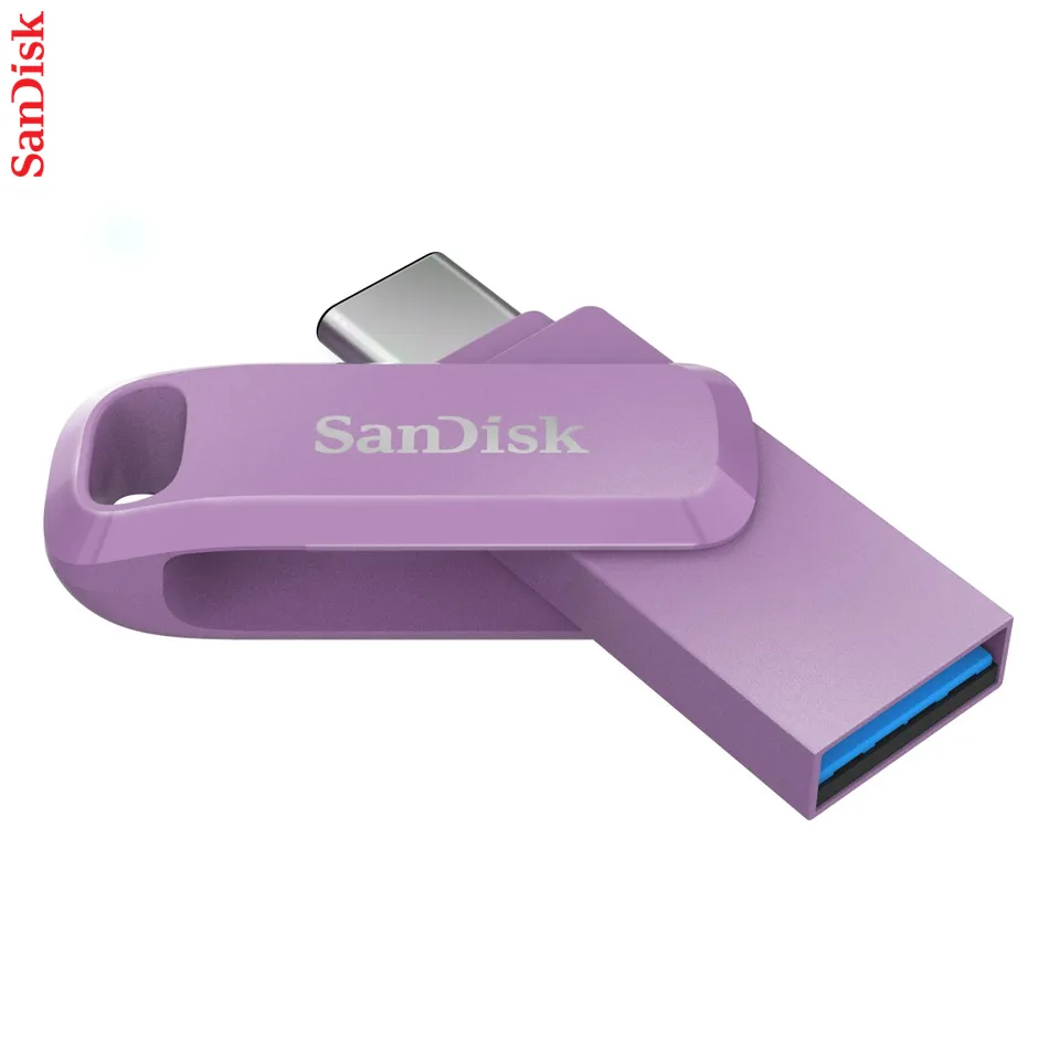 SanDisk Ultra Dual Drive Go USB Type- C, levanduľová 512 GB