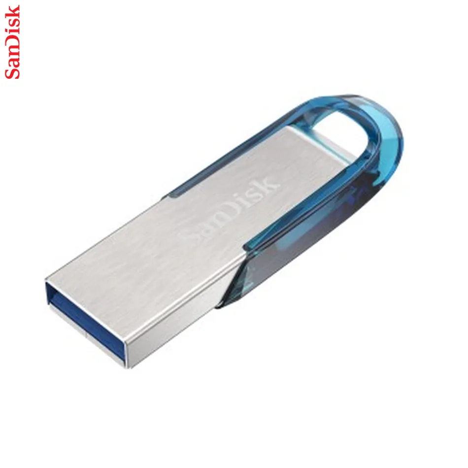 SanDisk Ultra Flair™ USB 3.0 64 GB, tropická modrá