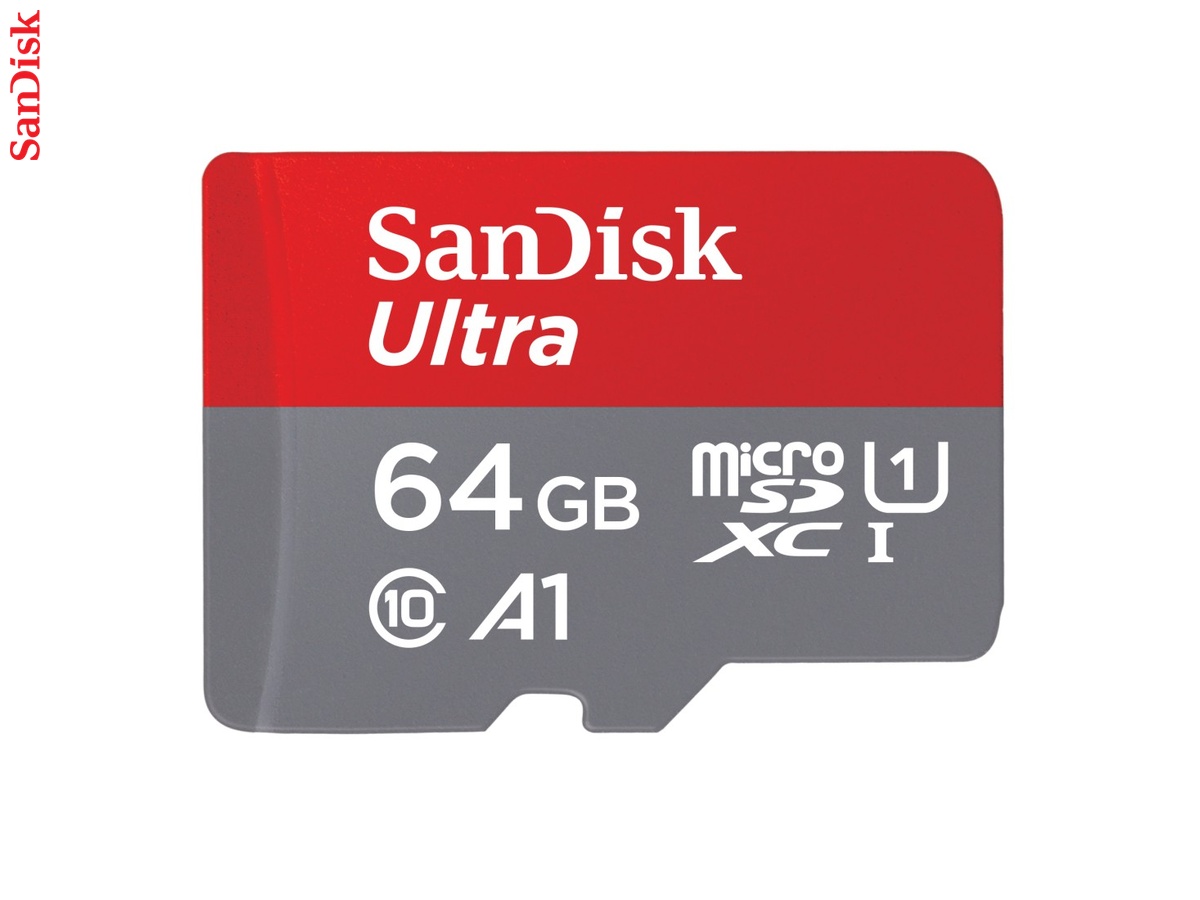 SanDisk Ultra microSDXC 64 GB (A1/UHS-I/Cl.10/140 MB/s)