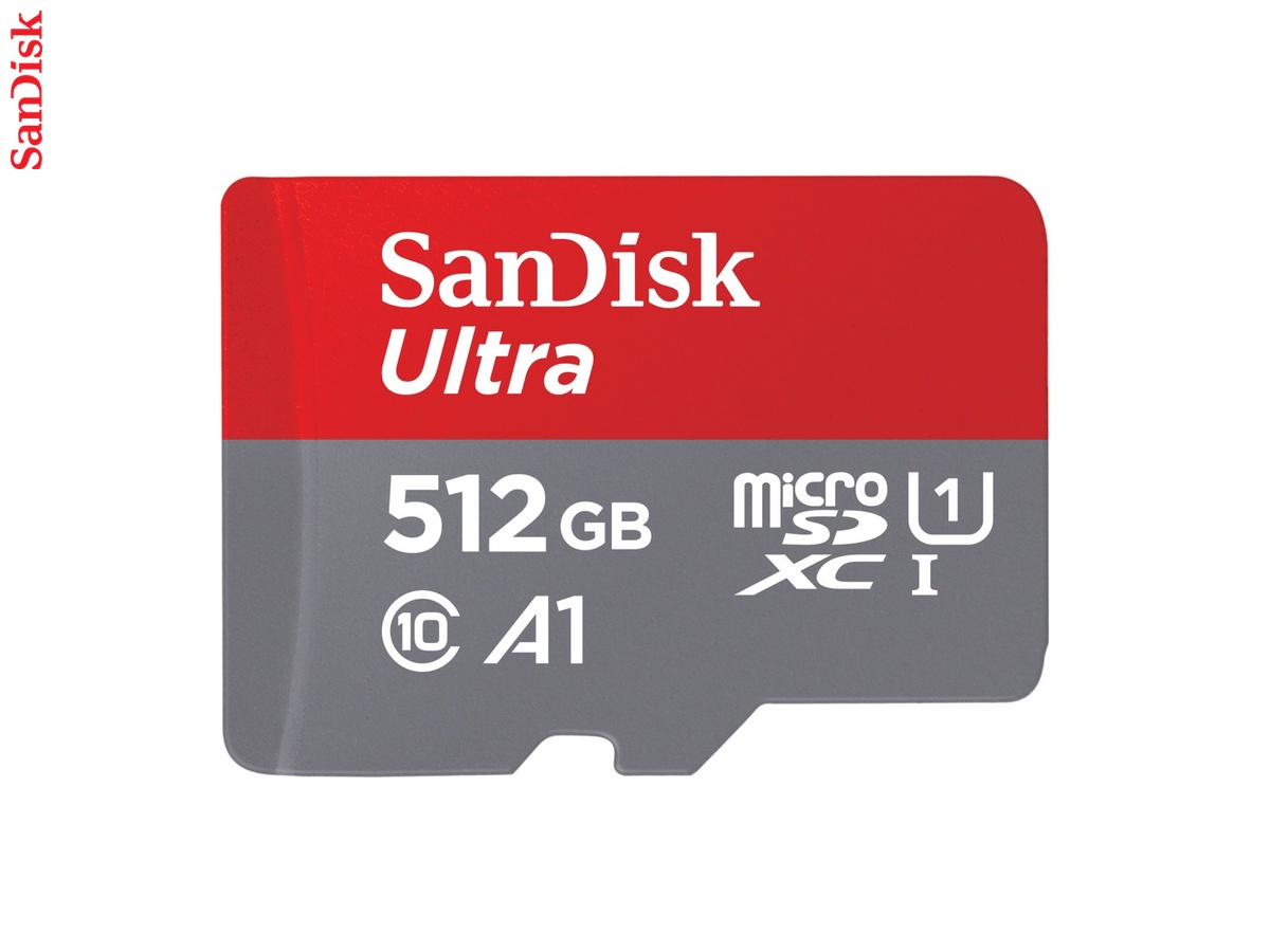 SanDisk Ultra microSDXC 512 GB (A1/UHS-I/Cl.10/150 MB/s)