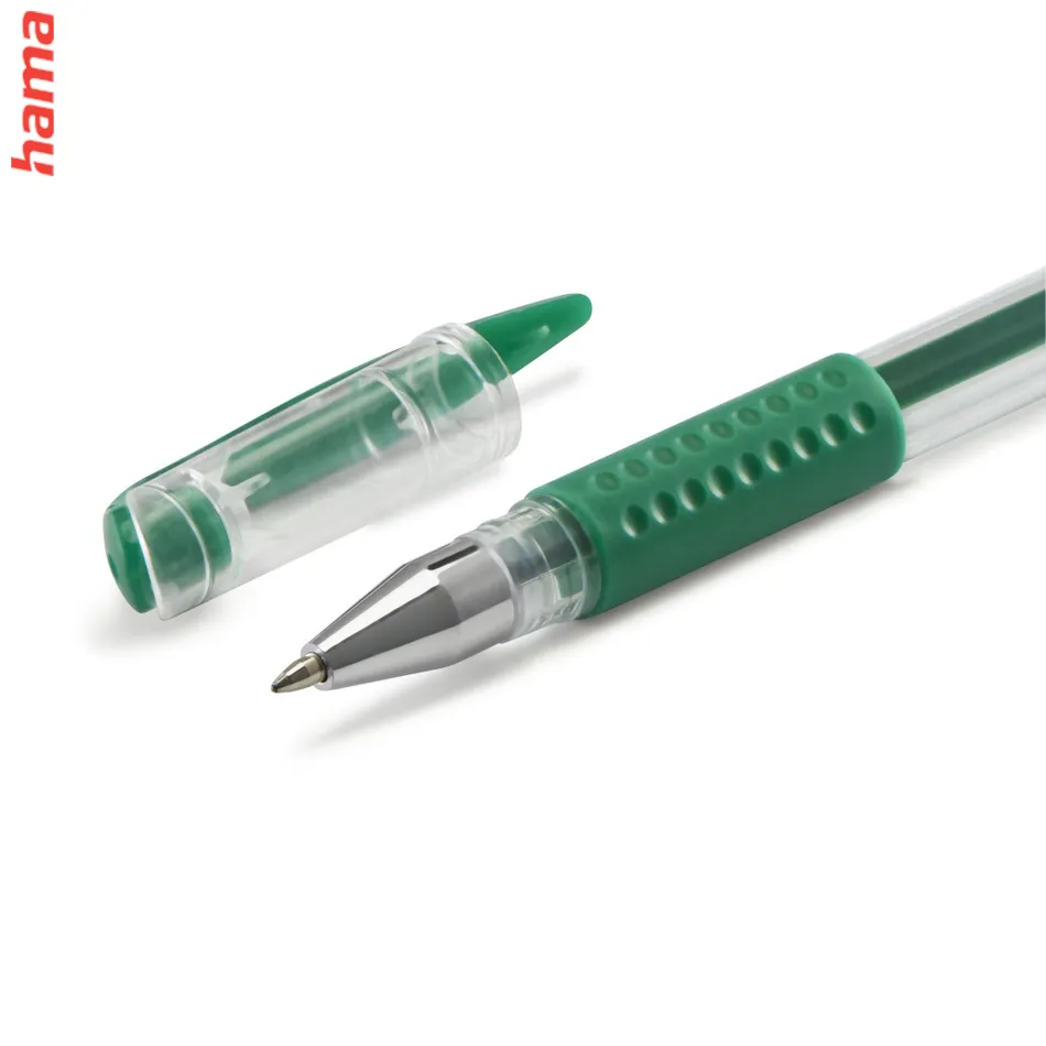 Hama gélové guľôčkové pero Basic - set 4 farieb (modrá/ zelená/ červená/ čierna)