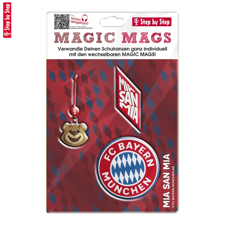 Doplnkový set obrázkov MAGIC MAGS FC Bayern, Mia san Mia