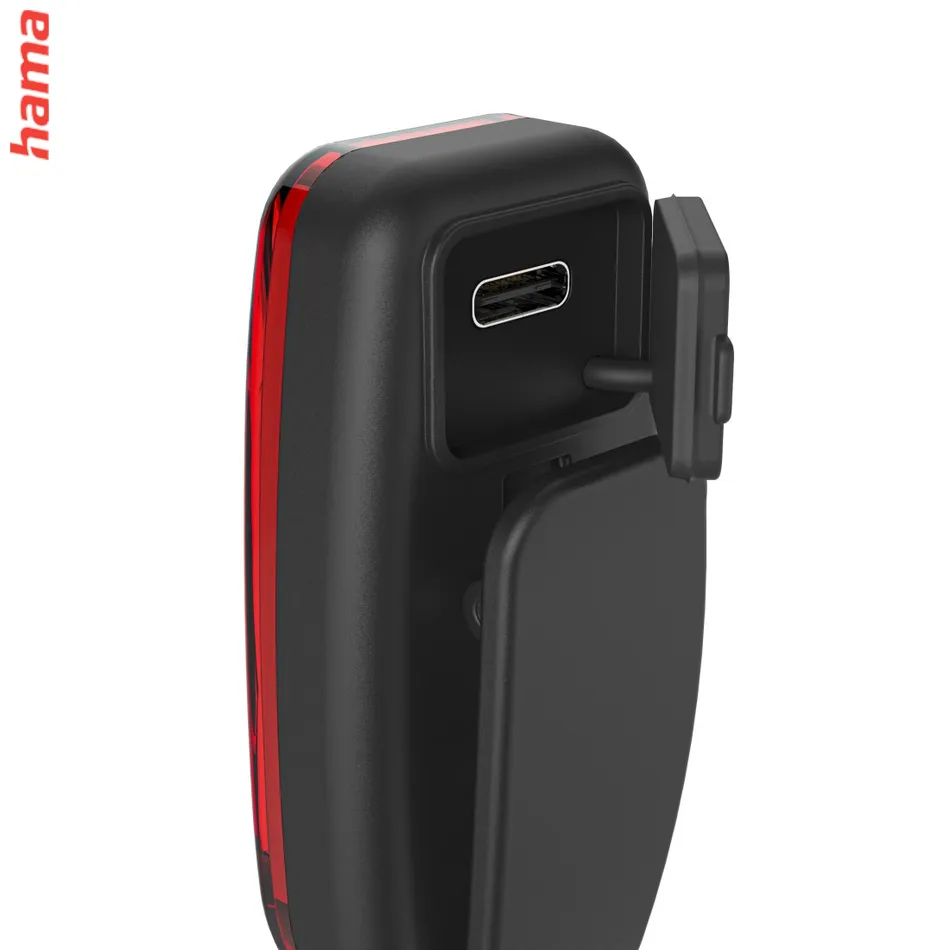 Hama blikačka SL-C, nabíjateľná, 3 svetelné režimy + SOS, USB-C kábel