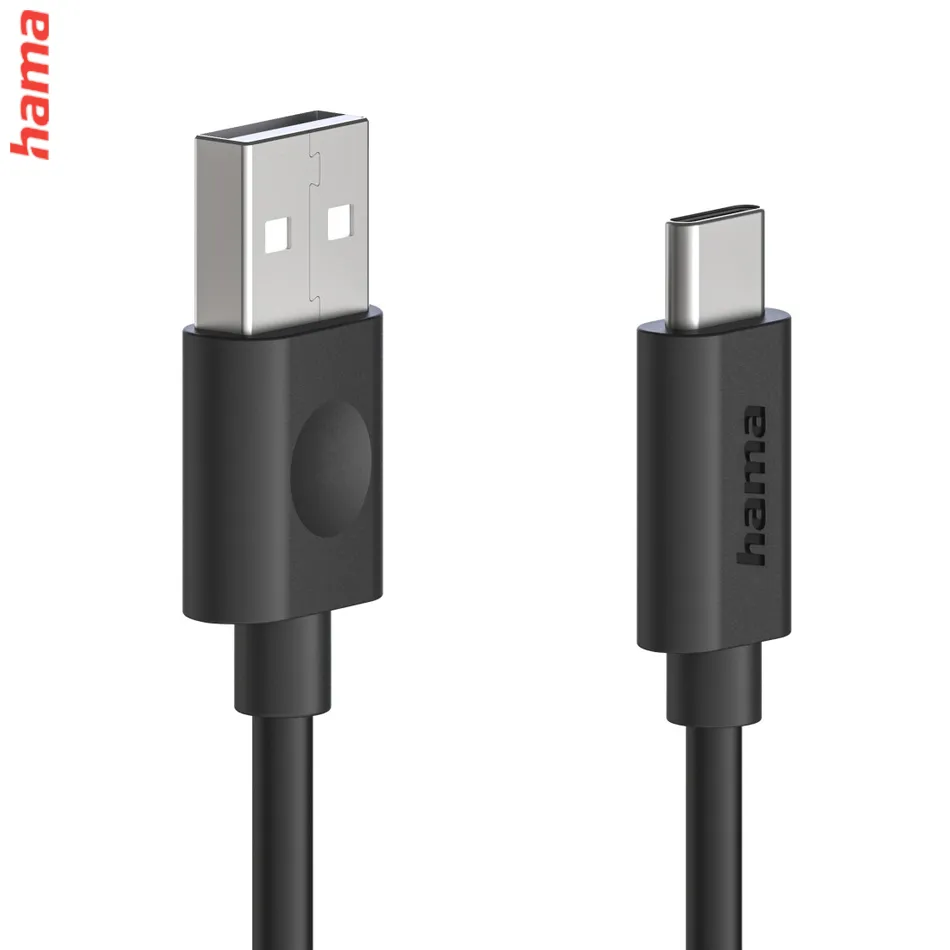 Hama USB-C 2.0 kábel, 1,2 m, Ecosential