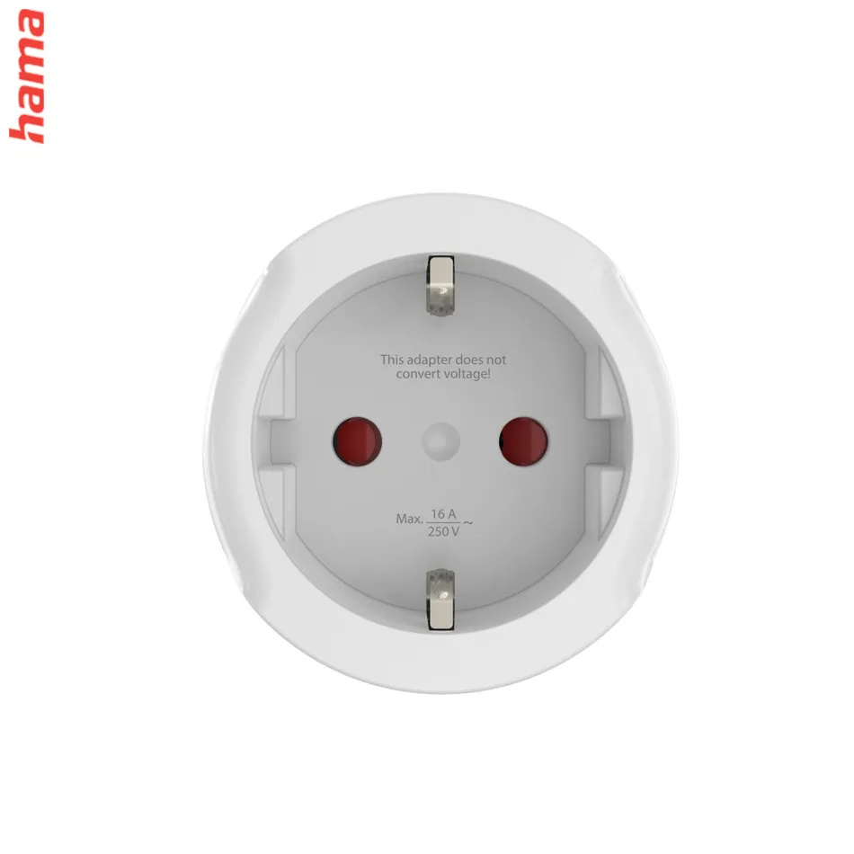 Hama Cestovný adaptér typ J/L/N, 3‑pólový, Švajčiarsko/Taliansko/Brazília