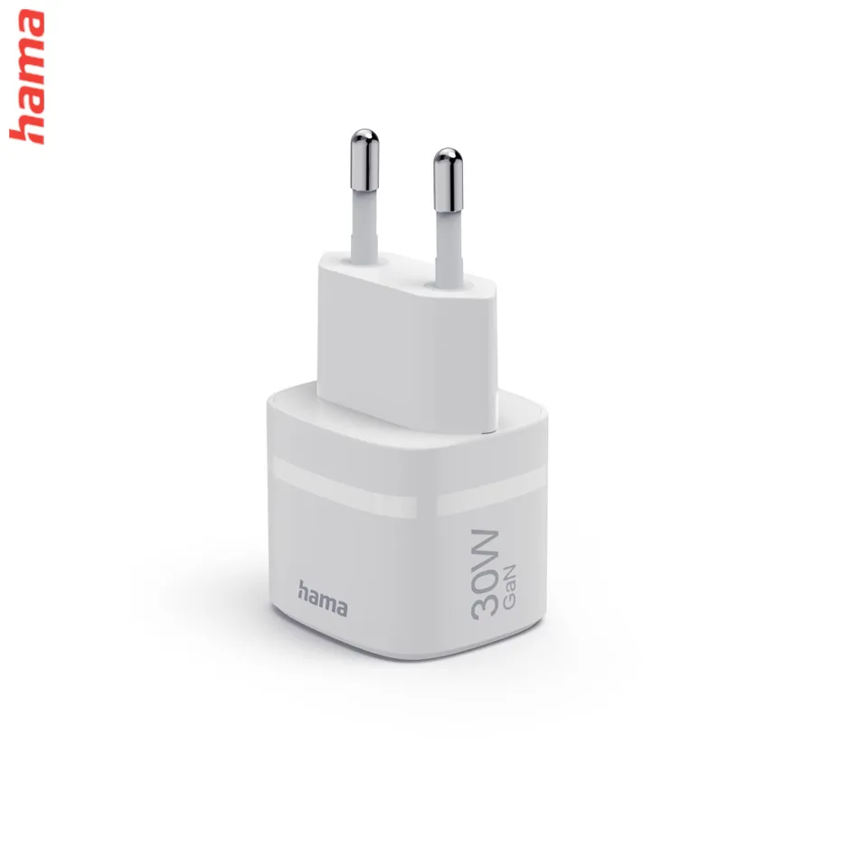 Hama rýchla USB nabíjačka, USB-C PD/QC 30 W, Zero Standby