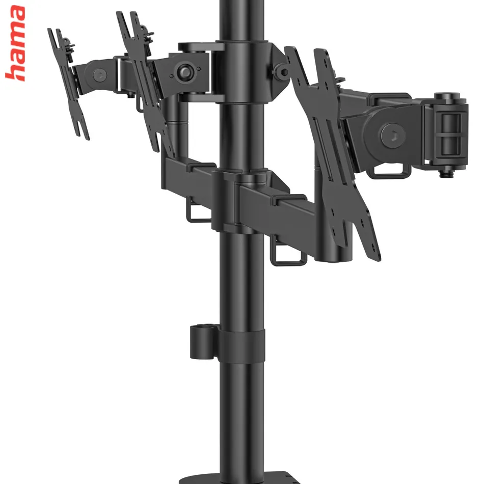 Hama stolný držiak pre 3 monitory 27