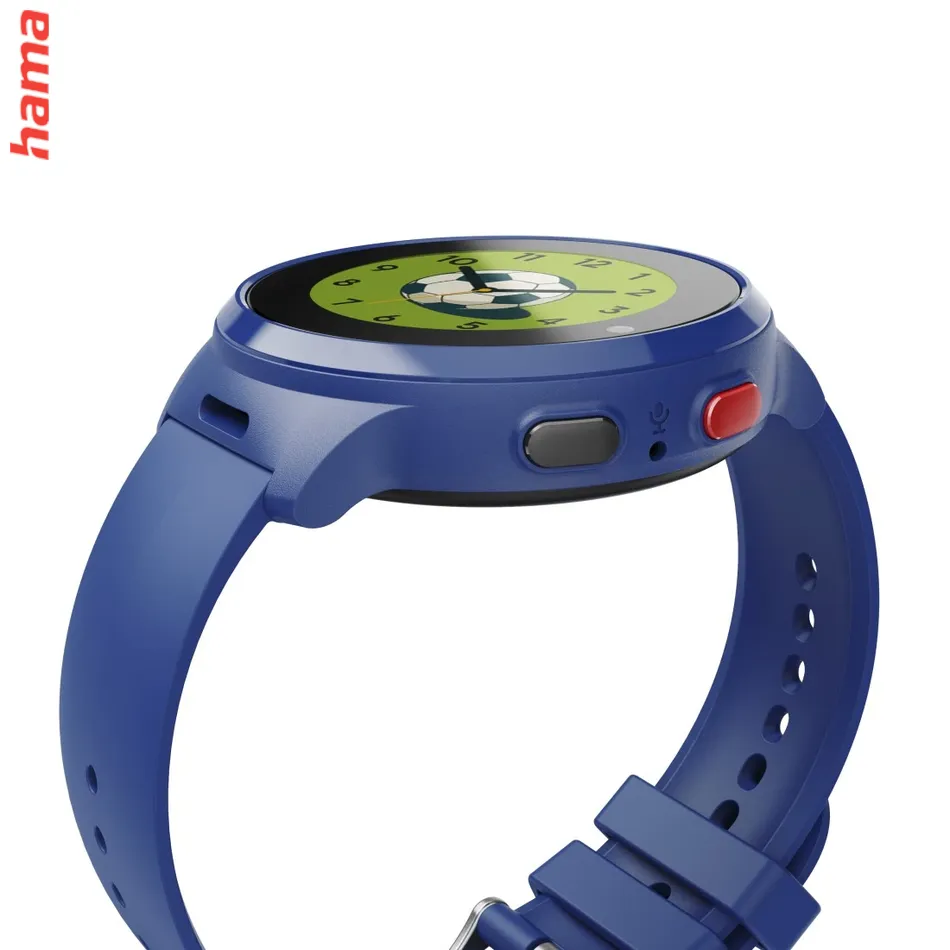 Detské smart hodinky, SIM, GPS, SOS tlačidlo, hlasové/video hovory, modré