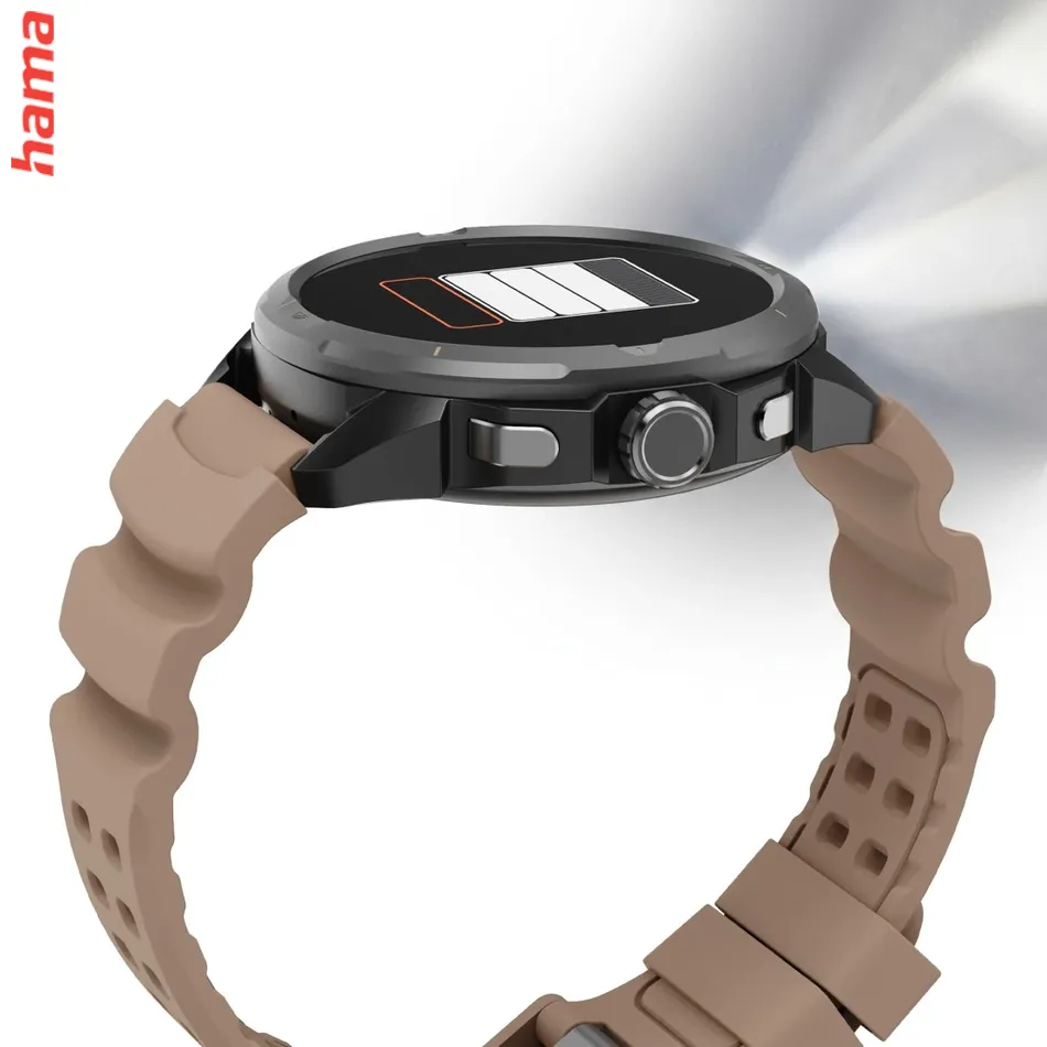 Smart hodinky 9090, outdoorové, GPS, offline mapy, 47 mm, 5 ATM