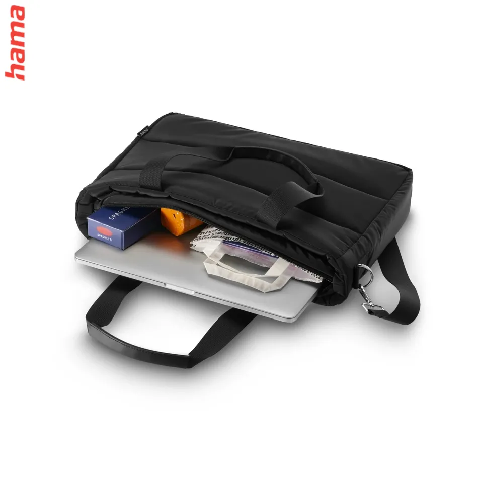 Hama taška na notebook Quilt, shopper, do 16,2 palca (41 cm), čierna