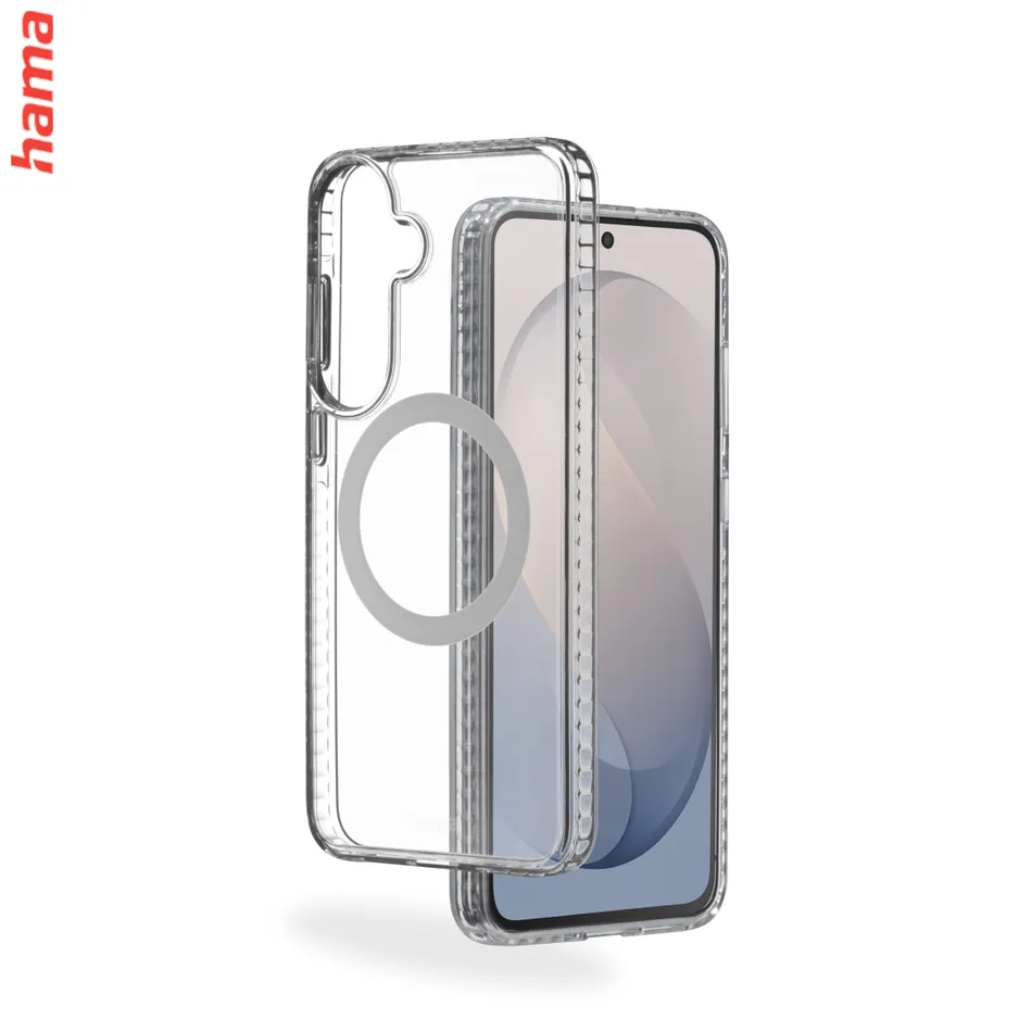 Hama magnetický obal na Samsung Galaxy S26 FE, Clear Shield, priehľadný