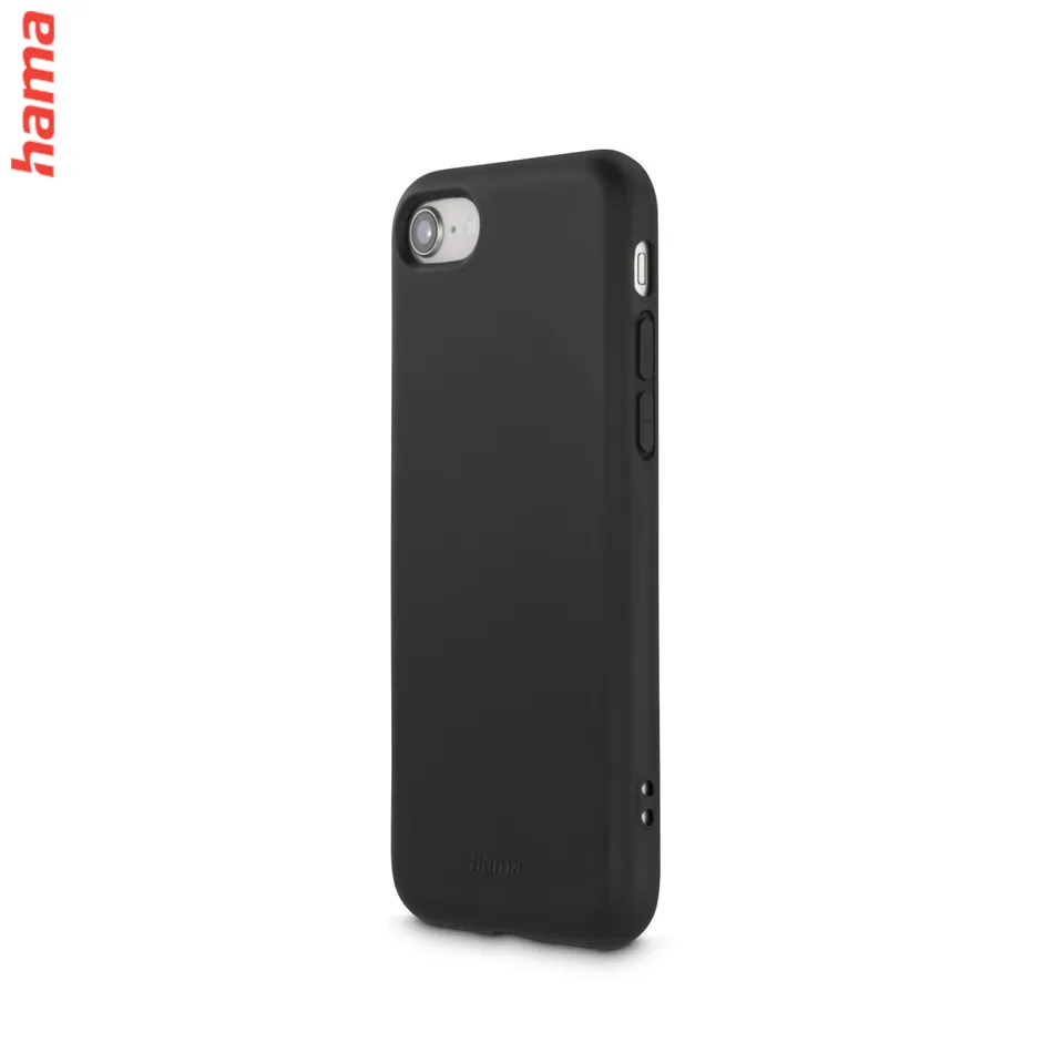 Hama čierny obal na iPhone 7, 8, SE 2020 a SE 2022, Fantastic Feel