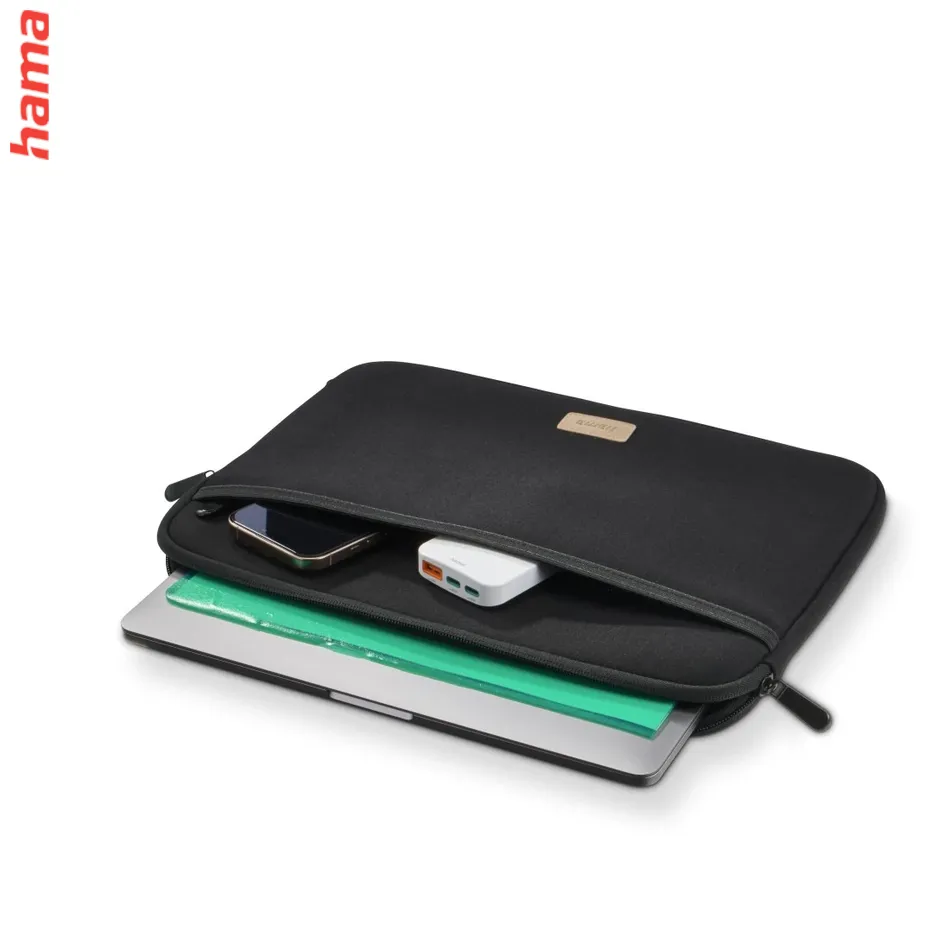 Hama Obal na notebook Jersey 34-36 cm (13,3 až 14,1 palca), čierny