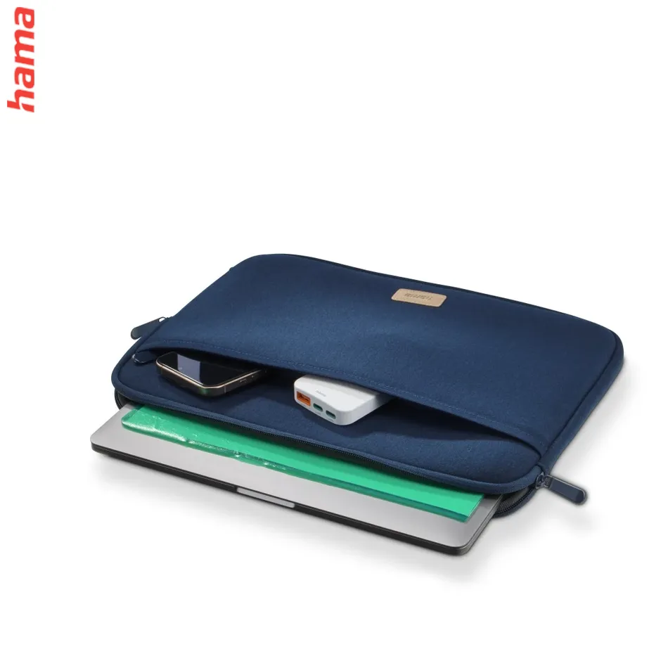 Hama Obal na notebook Jersey 34-36 cm (13,3 až 14,1 palca), tmavomodrý