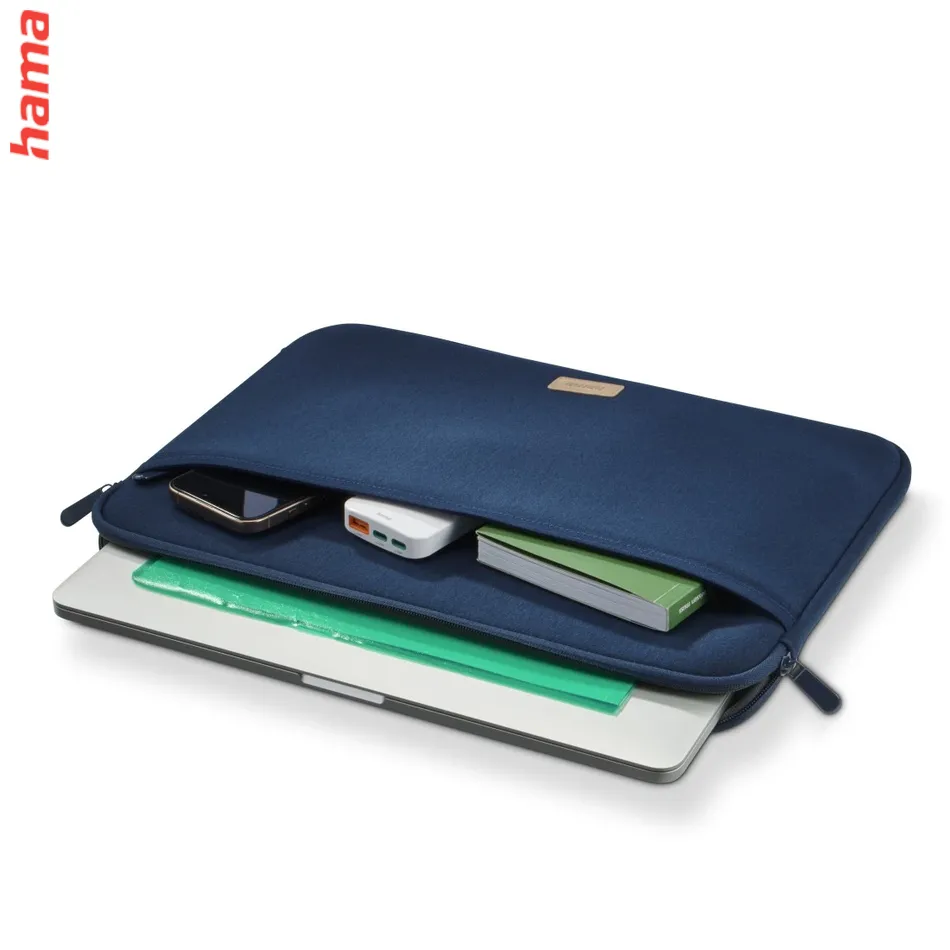 Hama Obal na notebook Jersey 40-41 cm (15,6 až 16,2 palca), tmavomodrý