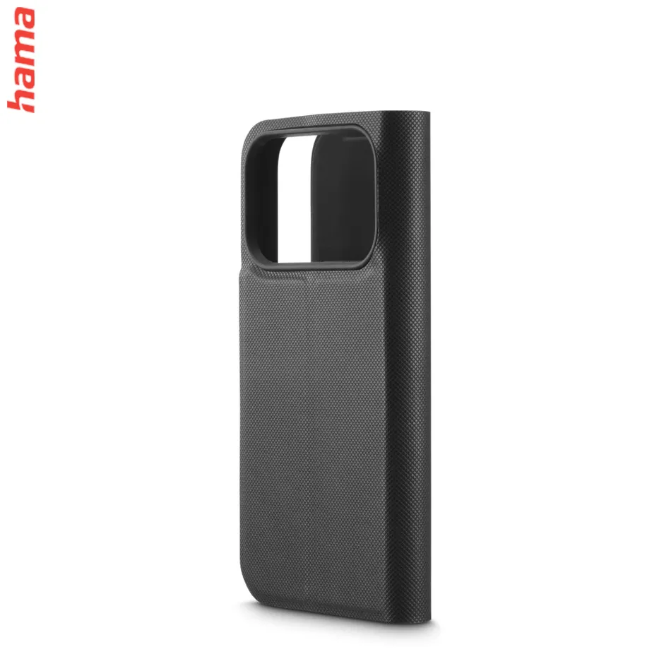 Hama Obal na iPhone 17 Pro/18 Pro Daily Protect, knižkový, čierny
