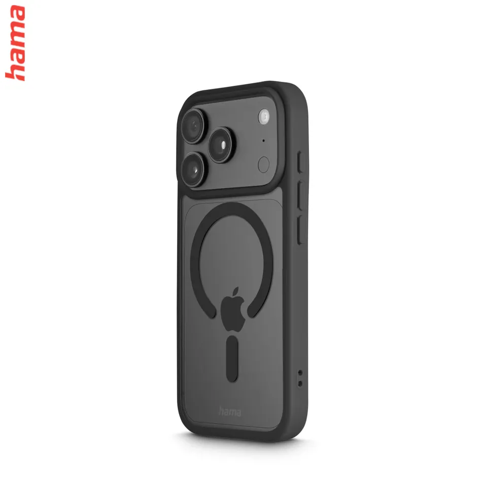 Hama Kryt na iPhone 17 Pro Max/18 Pro Max Frame Protect, magnetický čierny rám