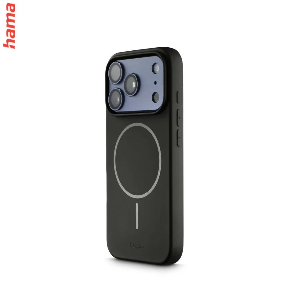 Hama Fantastic Feel kryt na iPhone 17 Pro a 18 Pro, magnetický, čierny