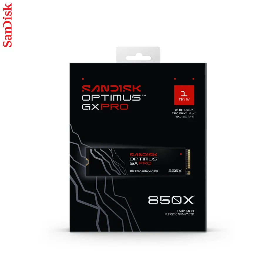 SanDisk Optimus GX PRO 850X 1 TB, interný NVMe SSD disk M.2, PCIe 4.0