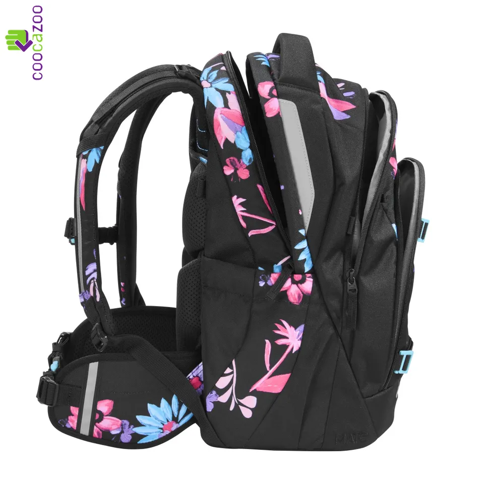 Školský batoh  COOCAZOO MATE, Floral Artnight, AGR certifikát