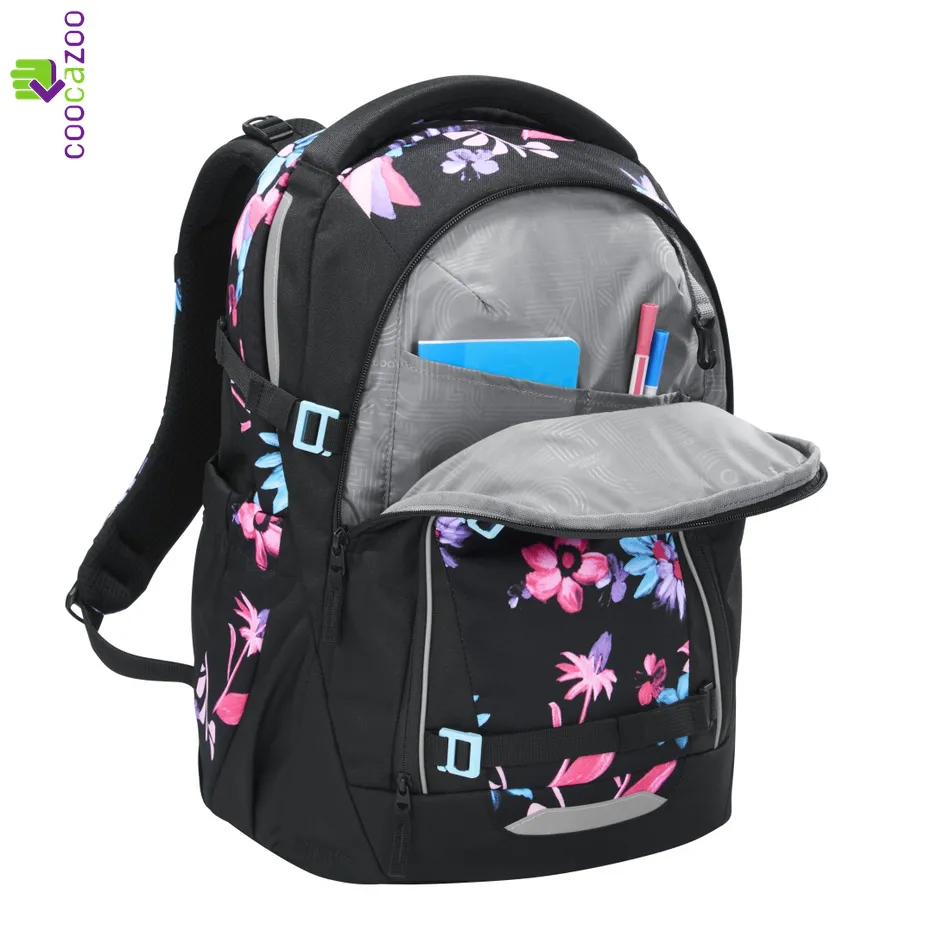 Školský batoh  COOCAZOO MATE, Floral Artnight, AGR certifikát