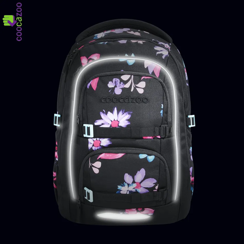Školský batoh COOCAZOO PORTER, Floral Artnight, AGR certifikát