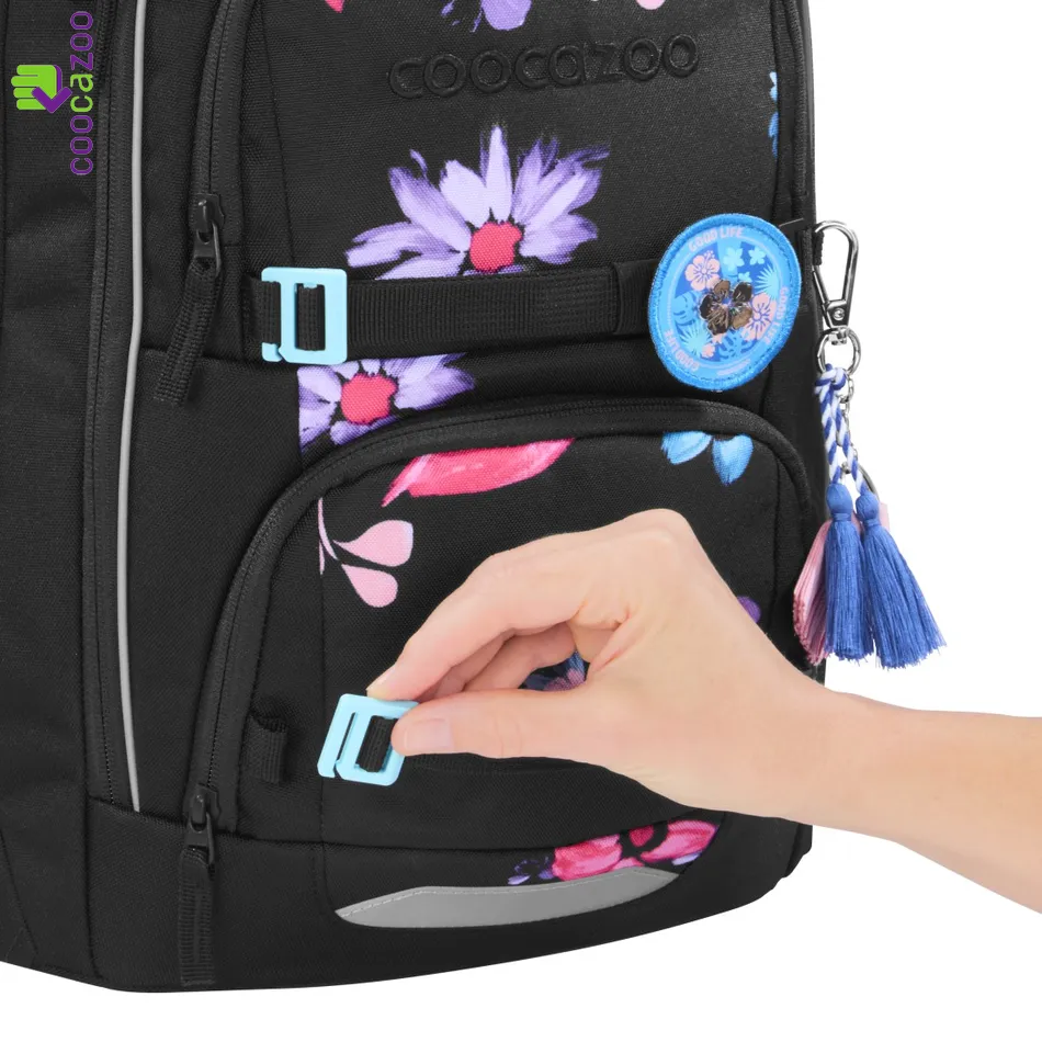 Školský batoh COOCAZOO PORTER, Floral Artnight, AGR certifikát