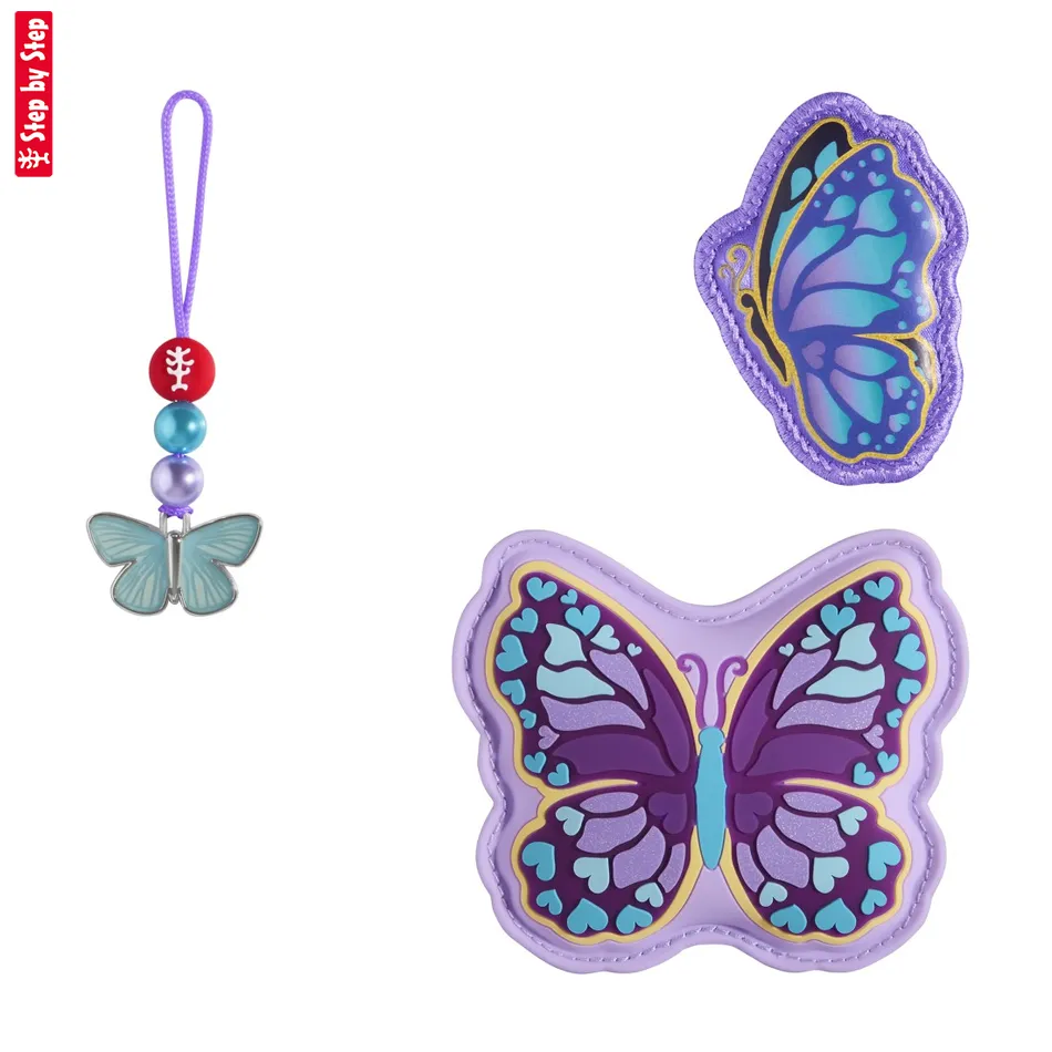 Školská taška CLOUD FLASH 5-dielny set Step by Step Butterfly Luna certifikát AGR