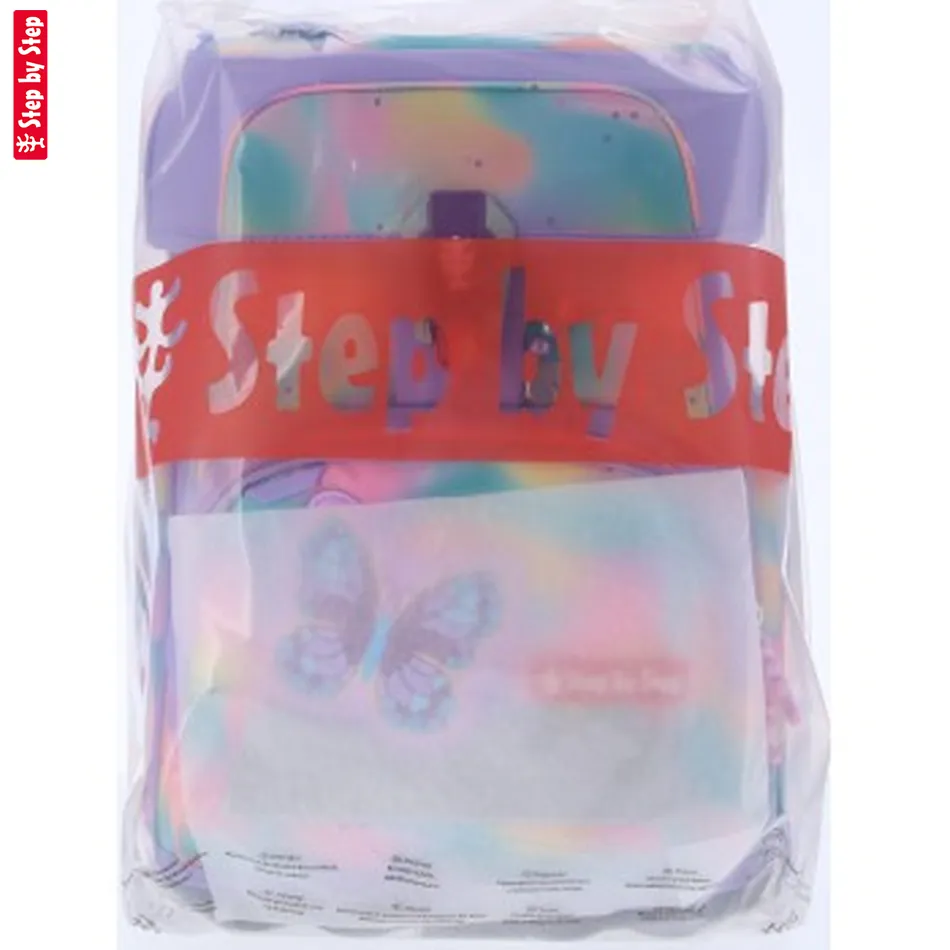 Školská taška CLOUD FLASH 5-dielny set Step by Step Butterfly Luna certifikát AGR
