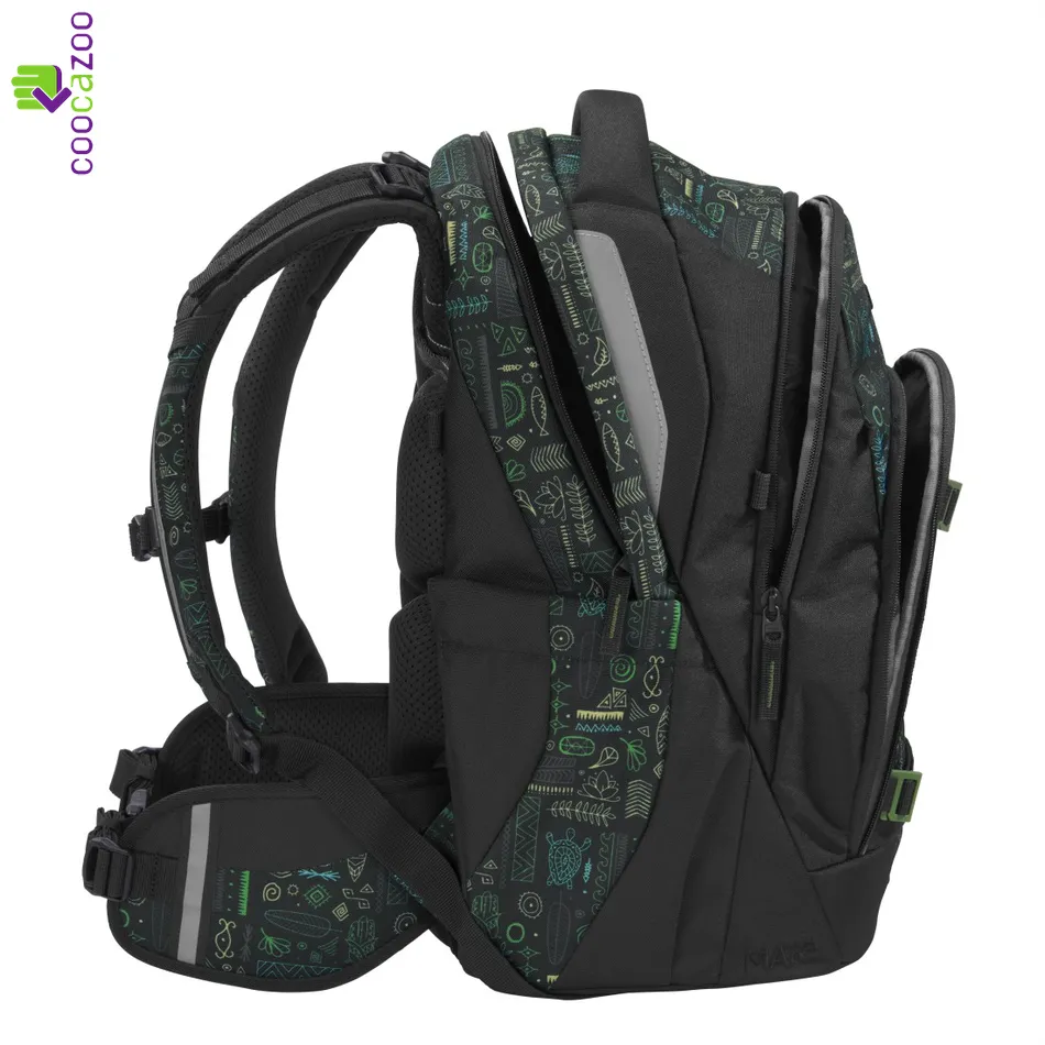 Školský batoh Coocazoo MATE, Humedica, Free Spirit - 3-dielny set, AGR certifikát