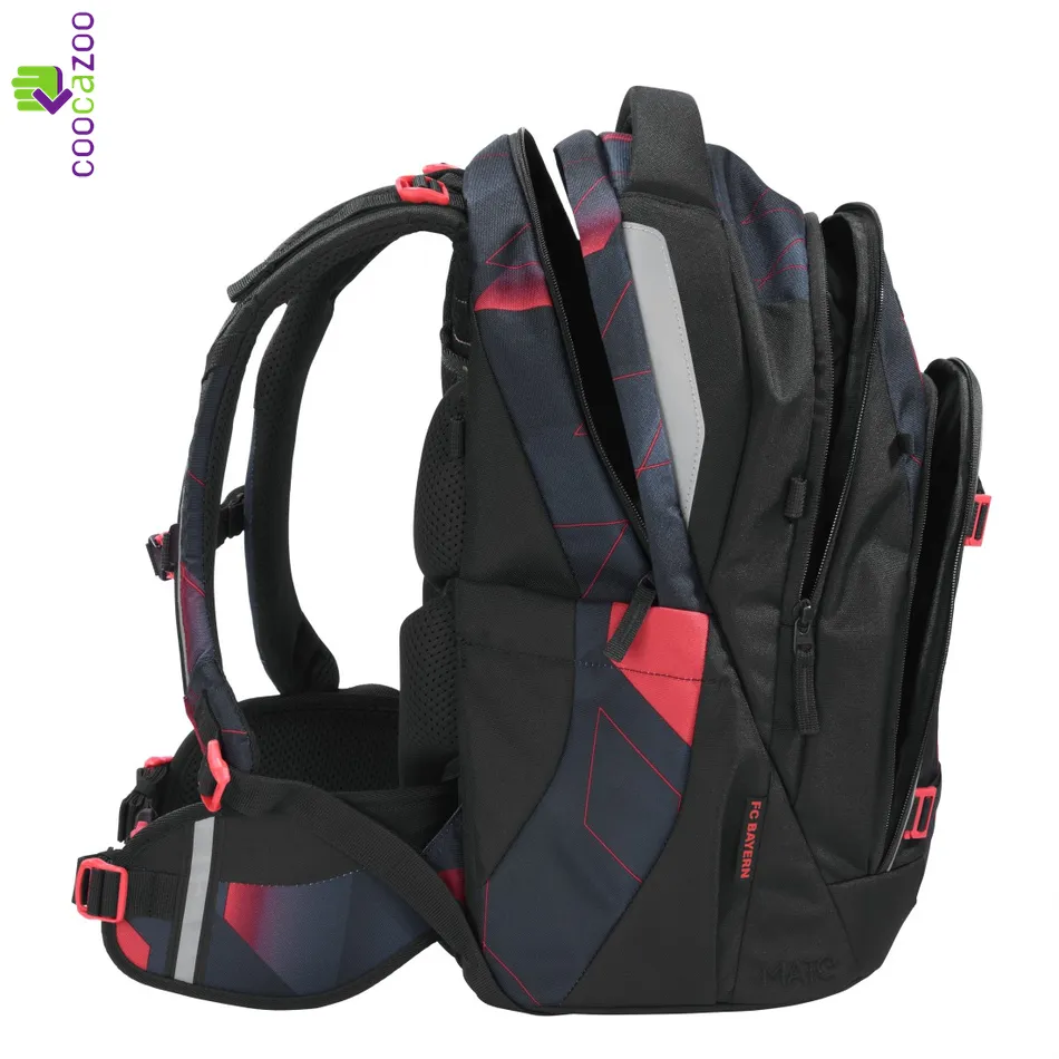 Školský ruksak-batoh Coocazoo MATE FC Bayern 2-Piece Backpack Set, Star of the South