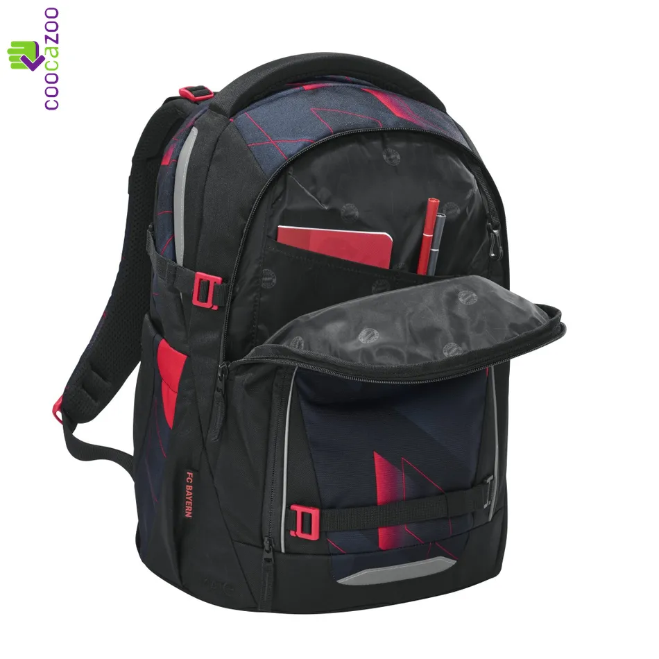 Školský ruksak-batoh Coocazoo MATE FC Bayern 2-Piece Backpack Set, Star of the South