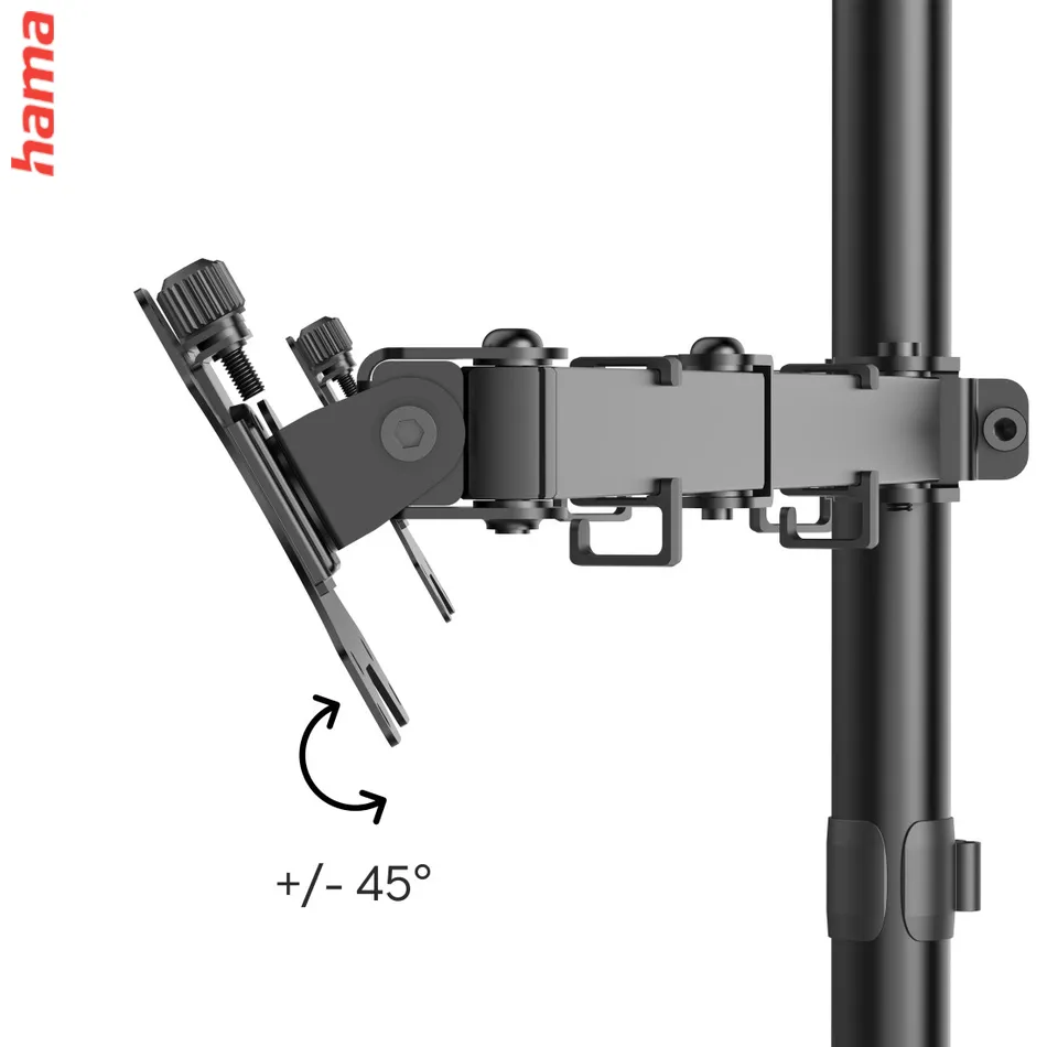 Stolný držiak Hama pre 2 monitory 35