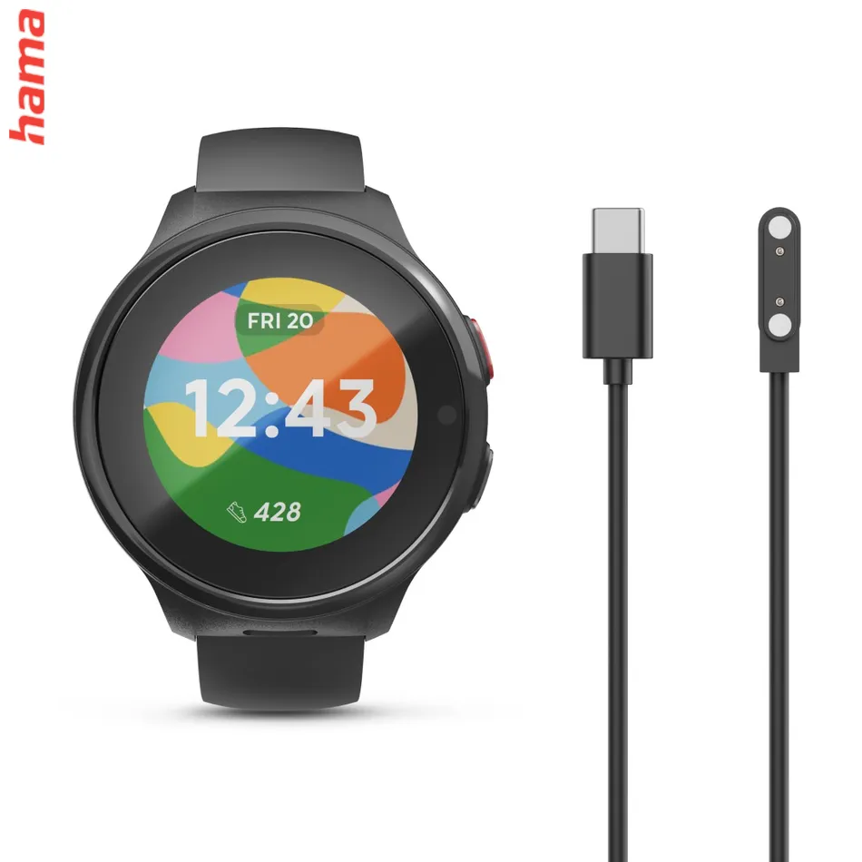 Detské smart hodinky, SIM, GPS, SOS tlačidlo, hlasové/video hovory, čierne