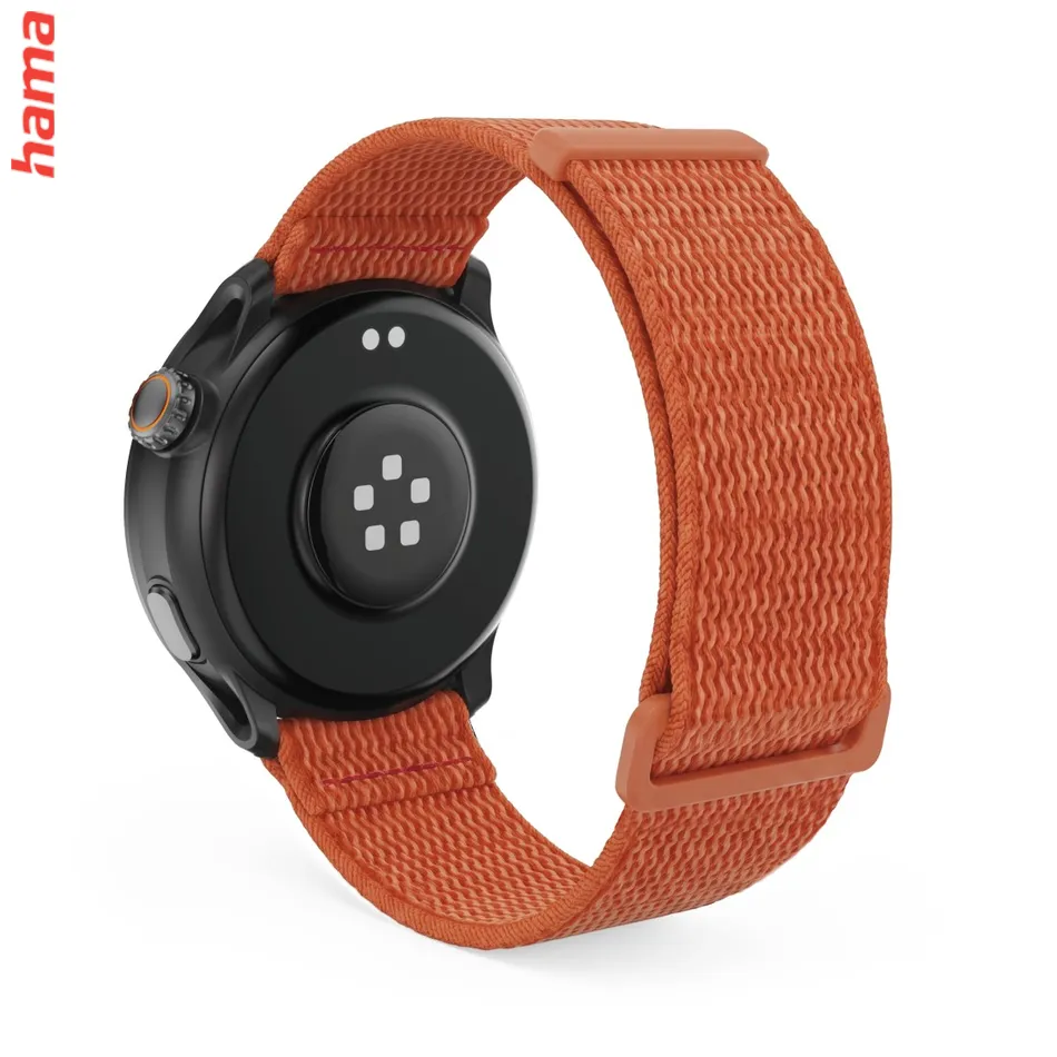 Smart hodinky 9050, bežecké, GPS, offline mapy, 45 mm, 5 ATM, oranžové
