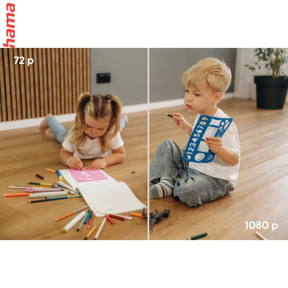 Hama Smart domáca WiFi kamera, otočná, nočné videnie, Full HD