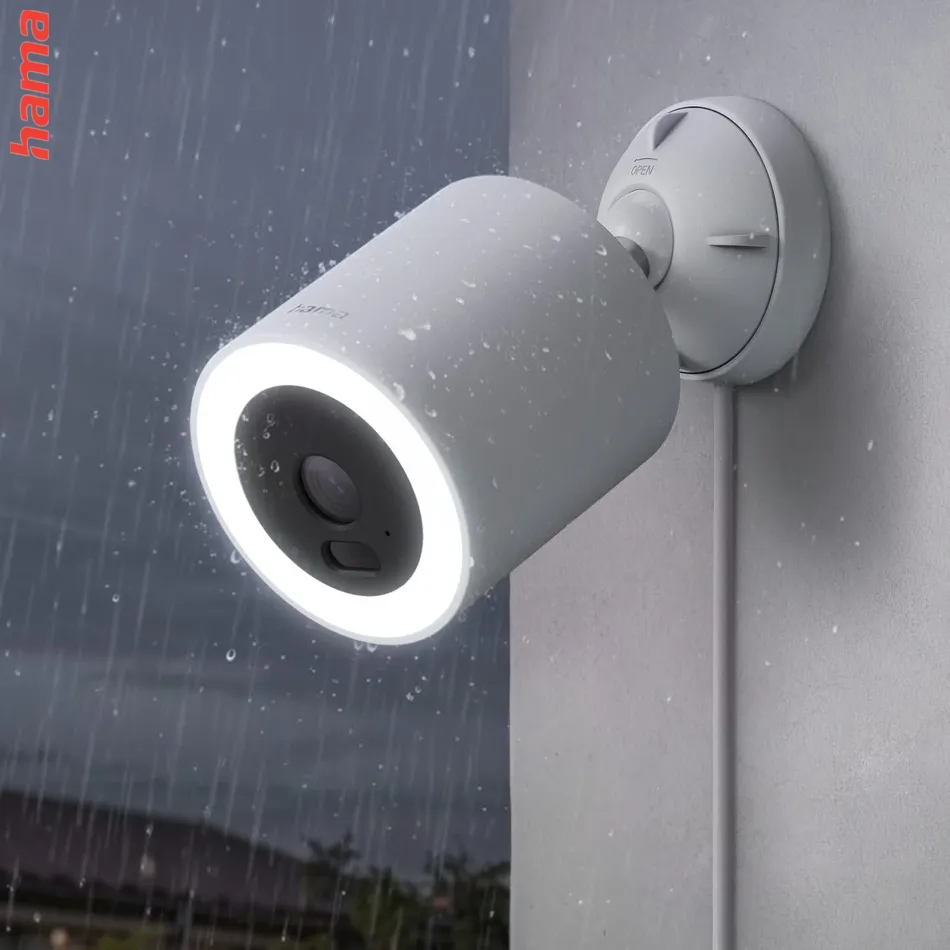 Hama Smart vonkajšia WiFi kamera, LED svetlo, nočné videnie, 2,5K