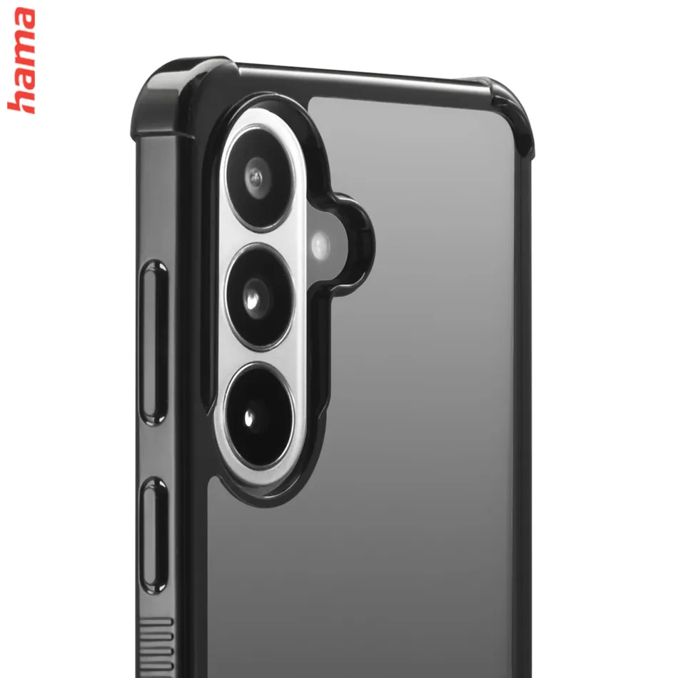 Hama čierny kryt na mobil Samsung Galaxy S26 FE, Extreme Protect, D3O