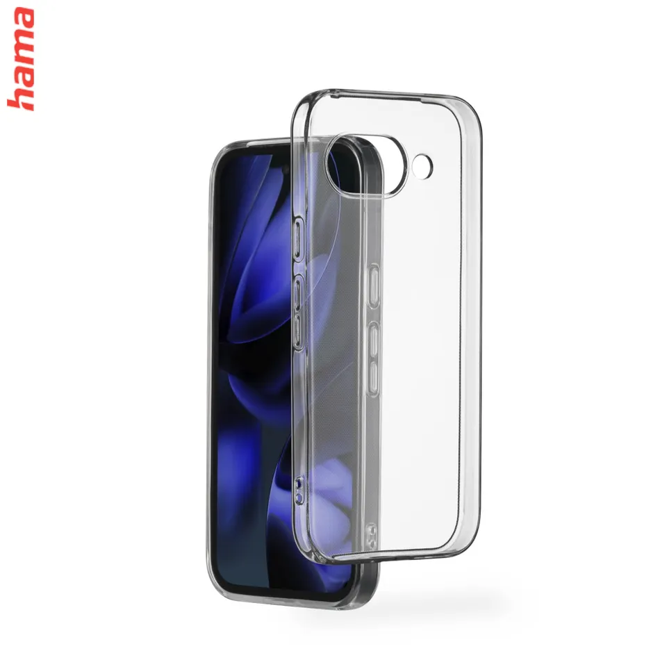 Hama Google Pixel 9a kryt, priehľadný obal na mobil Always Clear