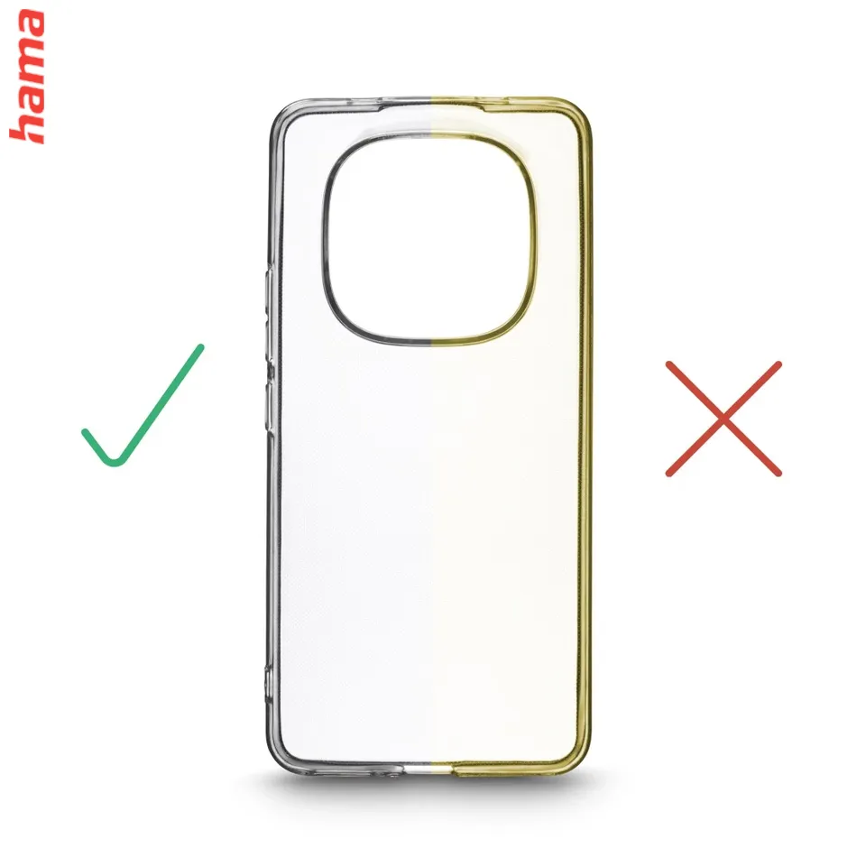 Hama priehľadný obal na Xiaomi Redmi Note 15 Pro 4G, Always Clear