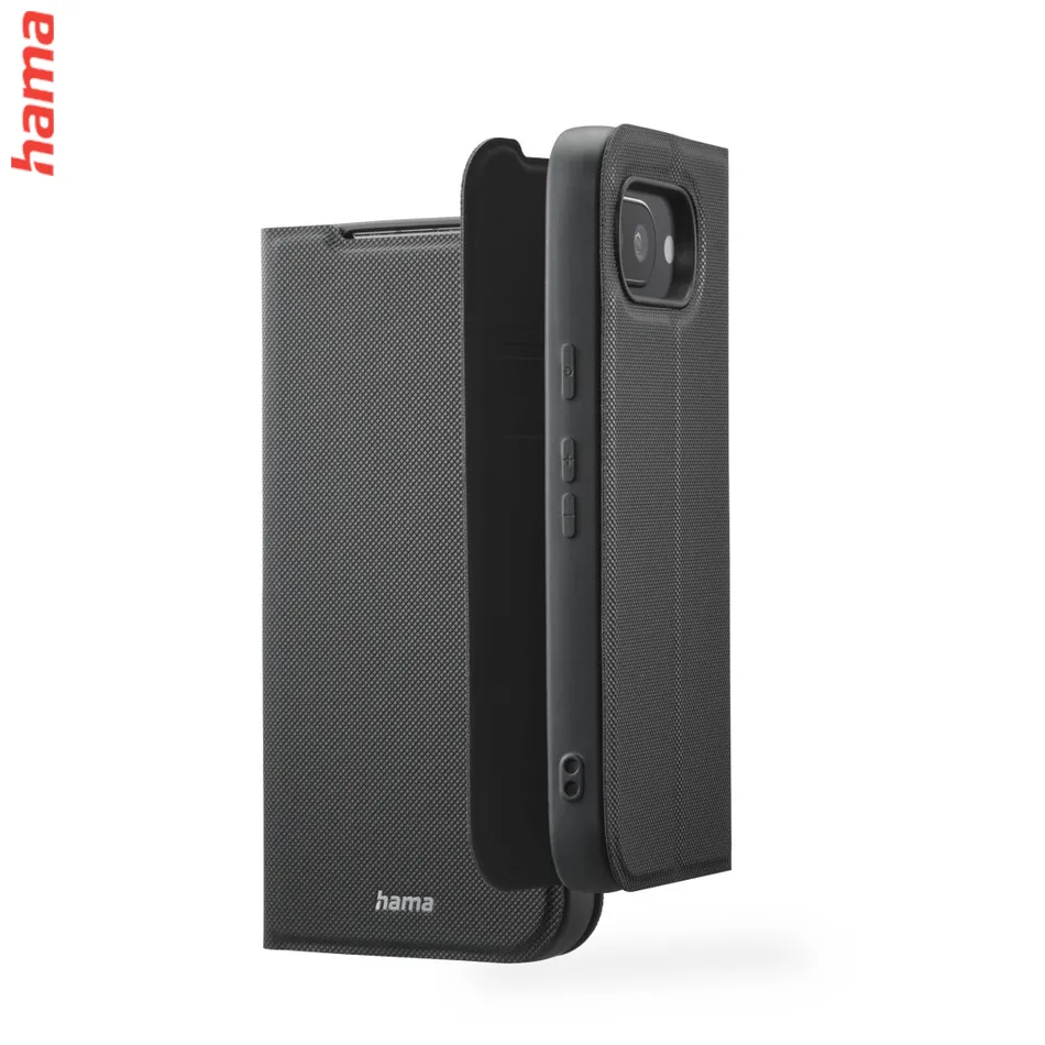 Hama čierne puzdro na Google Pixel 10a, knižkové, Daily Protect