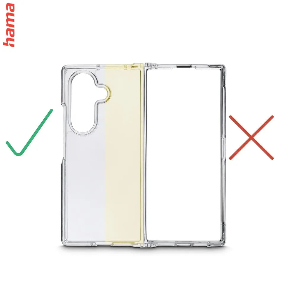 Hama priehľadný kryt na Samsung Galaxy Z Fold8 Ultra, Always Clear
