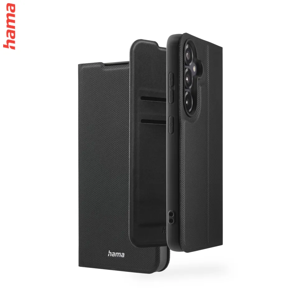 Hama peňaženkové puzdro na Samsung Galaxy S25, Daily Protect, čierne