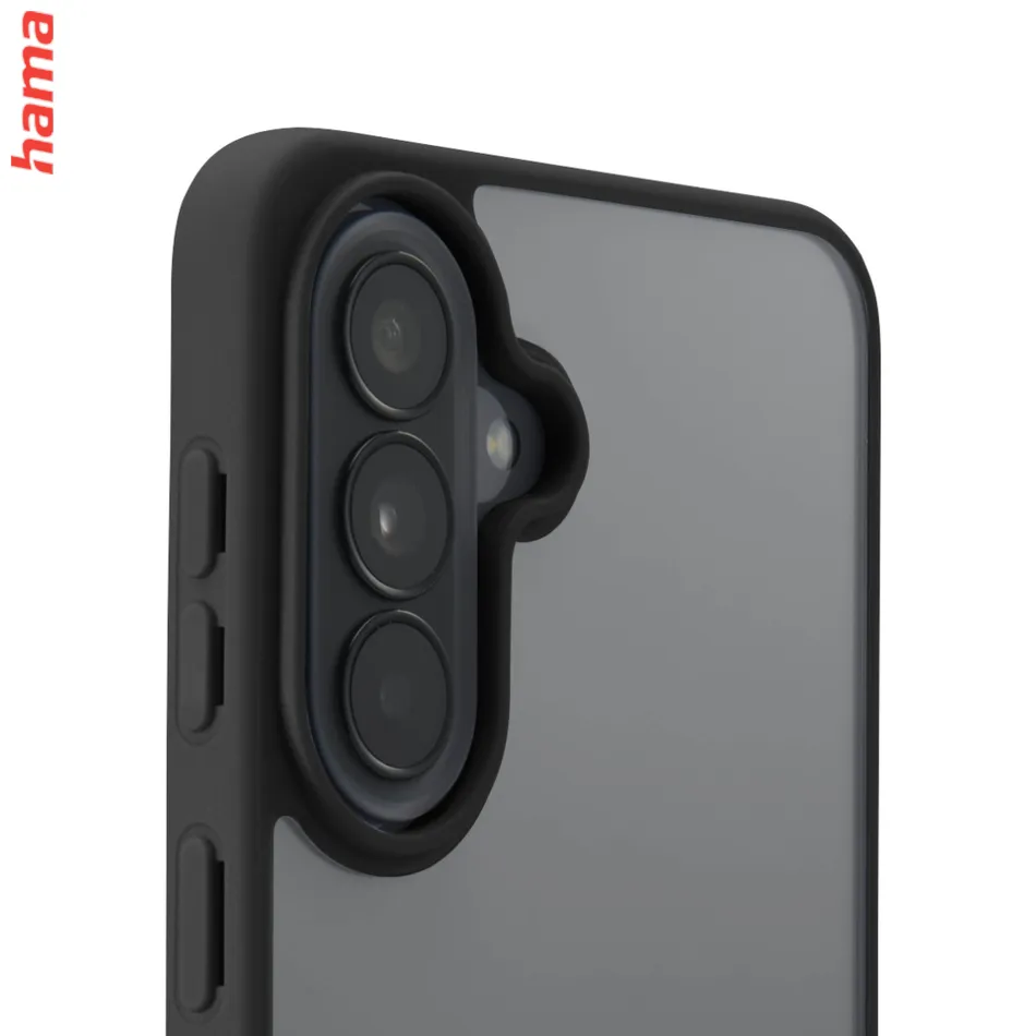 Hama čierne puzdro na Samsung Galaxy A57 5G, Frame Protect, s čiernym rámom